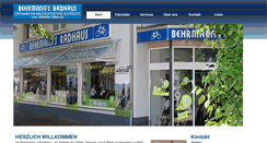 Desktop Screenshot of behrmanns-radhaus.de